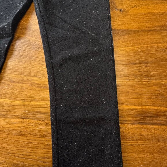 JOYFOLIE MIA JOY Black Glitter Leggings Girls 5 5T NEW Naiya Legging NWT Girl - Picture 4 of 8
